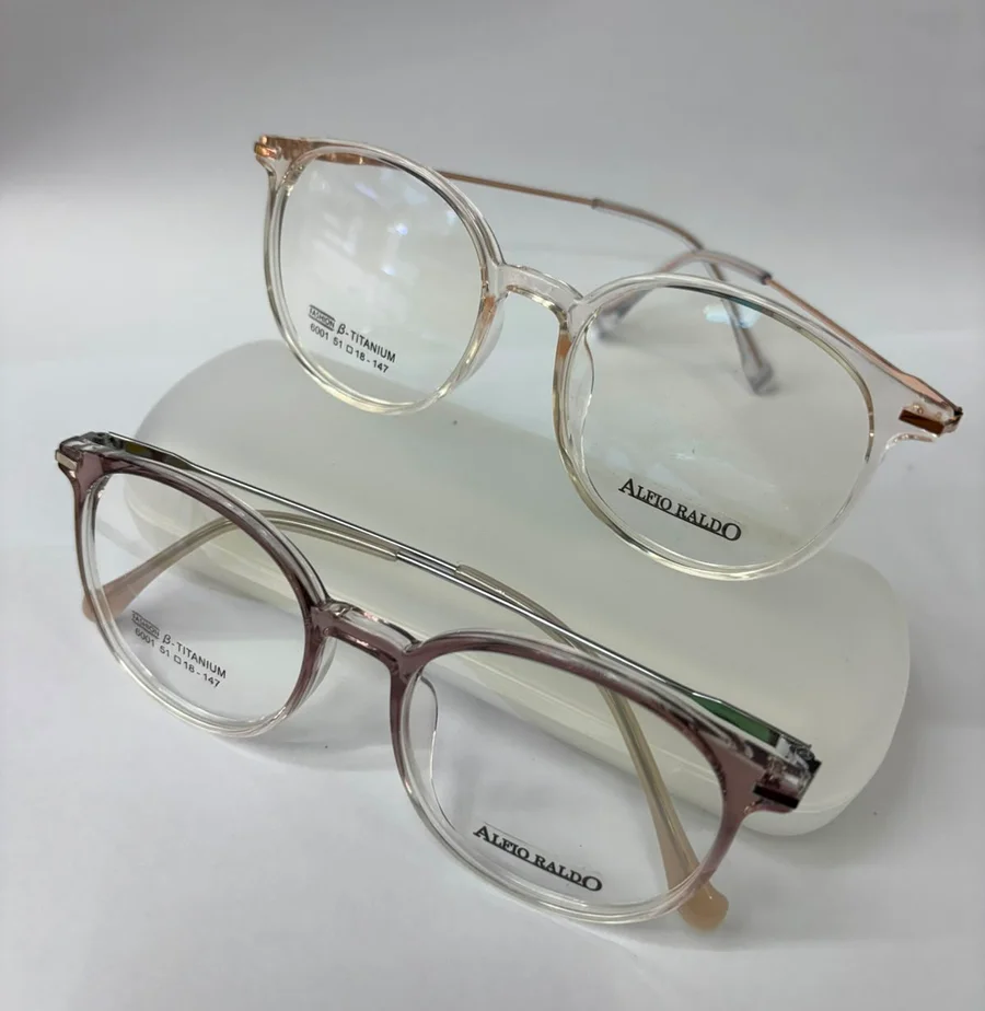 透明柔角鏡框